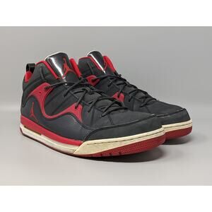 Nike Jordan Mens Flight Tr'97 Mid 574417-005 Black Red Basketball Shoes Size 13